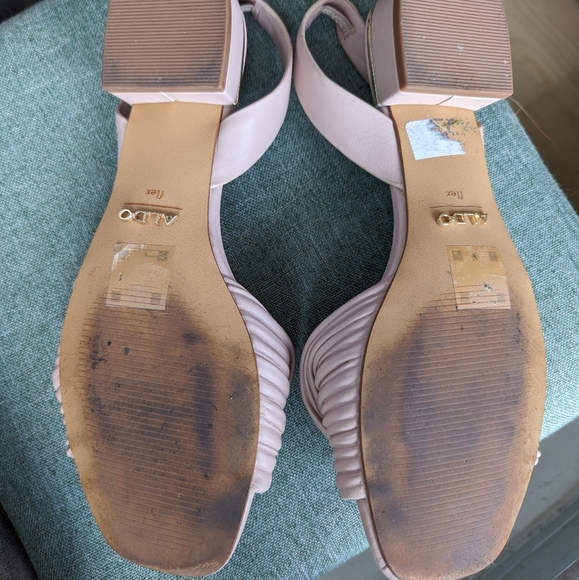 Aldo Nabila light pink flat sandals - Picture 8 of 9